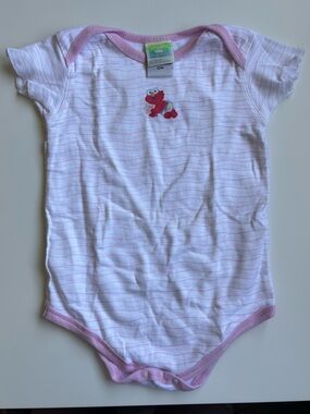 Vintage Sesame Street Elmo baby onesie